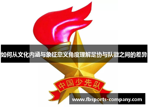 如何从文化内涵与象征意义角度理解足协与队徽之间的差异